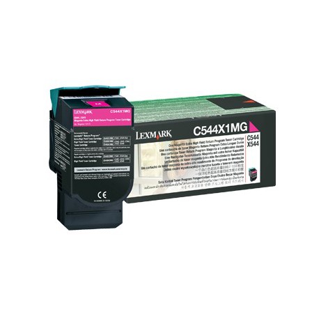 LEXMARK C544, X544 cart magenta Return Progr TH cpct (4k)